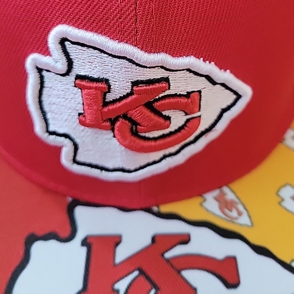 🔥NEW ERA 9FIFTY KC CHIEFS Snapback Hat NFL VINTAGE COLLECTION NEW RELEASE - Picture 3 of 14